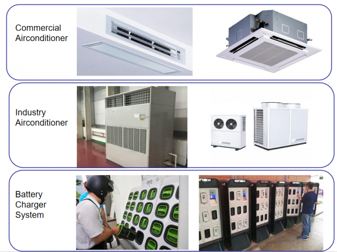 Κεραμική θερμάστρα ανεμιστήρων υψηλής δύναμης βιομηχανίας για το κλιματιστικό μηχάνημα βιομηχανίας