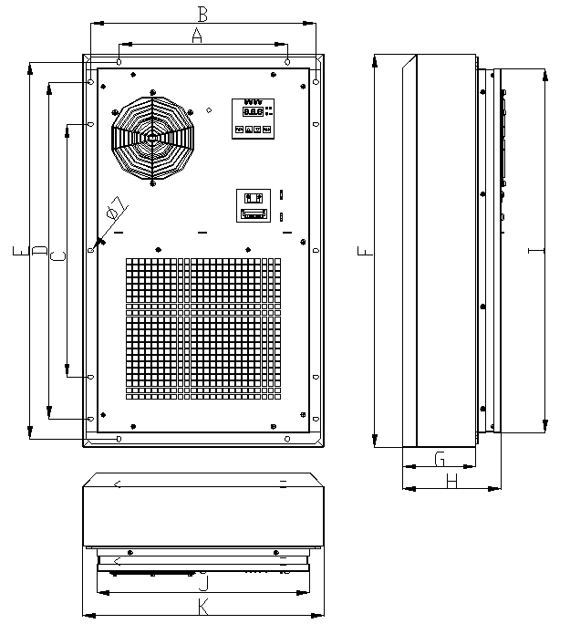 Ηλεκτρική ψύξη γραφείου τοτέμ LCD, μικρό βιομηχανικό κλιματιστικό μηχάνημα